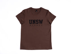 UNSW Sydney Block Tee - Brown
