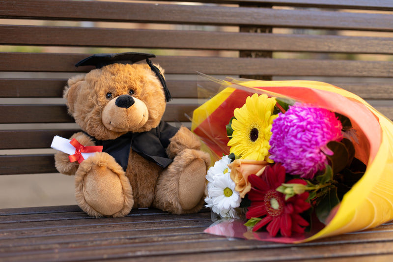 Custom Bear + Flower Combo