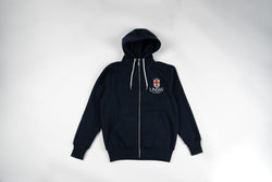 UNSW Crest Zip Hoodie - Navy