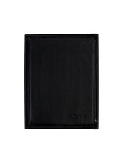 Leather compedium with UNSW embossed logo